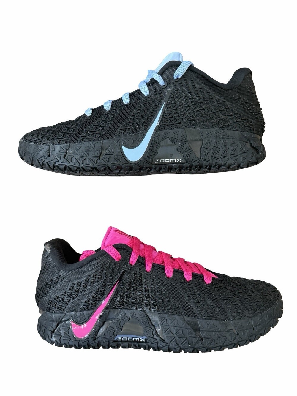 Size 5.5 Men's Nike Ja 3 By You Basketball Shoes Pink Black Mismatch Women's 7